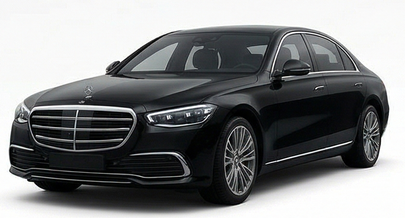 Mercedes Benz S-Class chauffeur car hire london