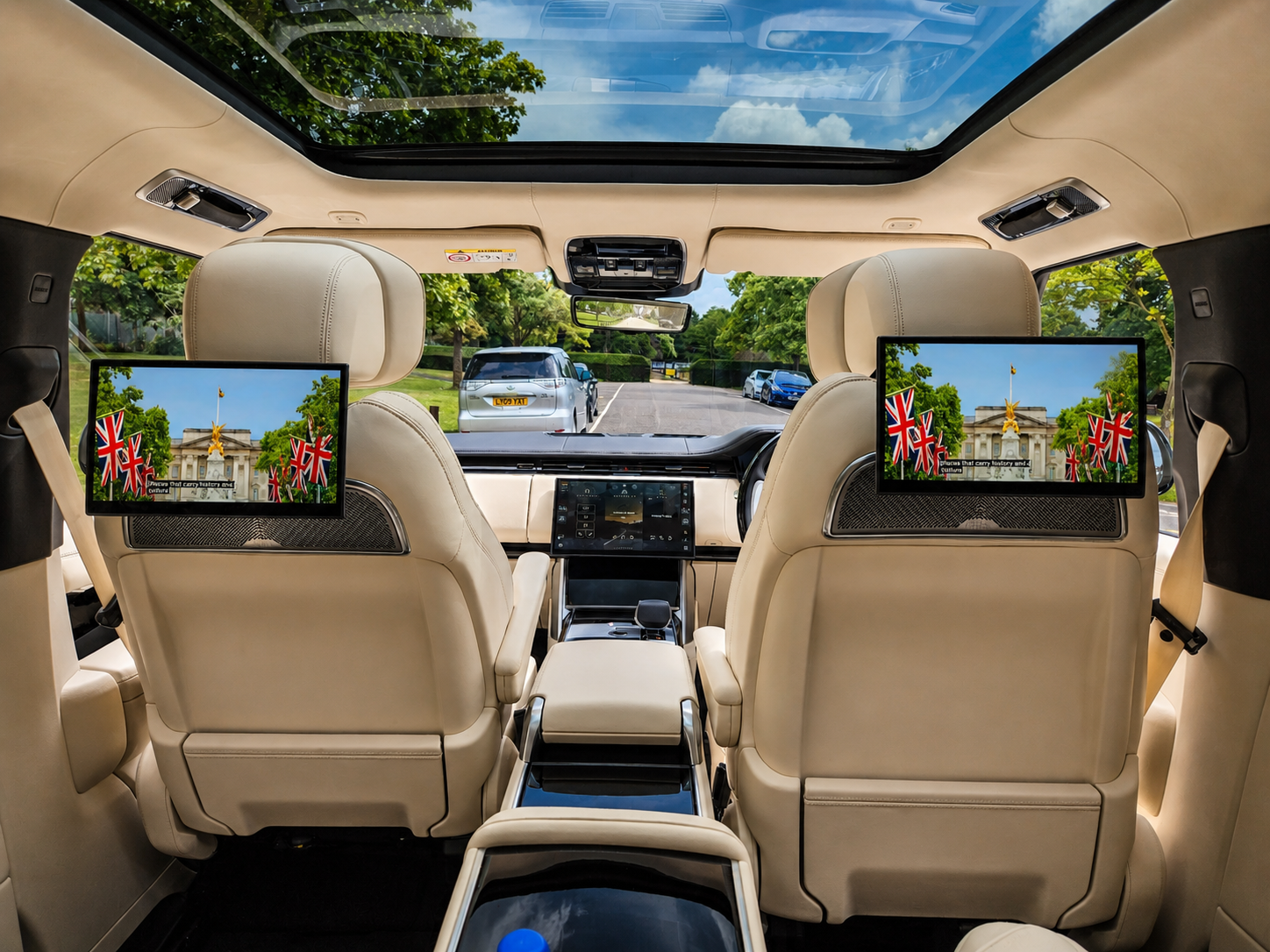 Luxury Range Rover Chauffeur Hire London vehicle