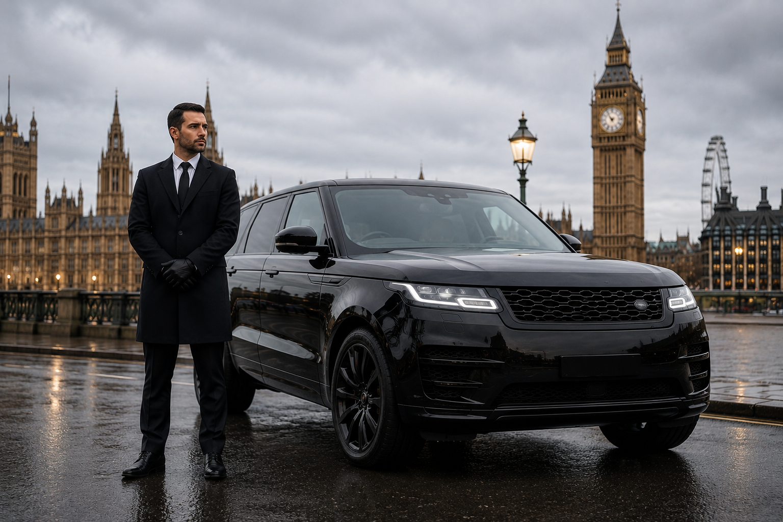 Luxury transfer vehicle London