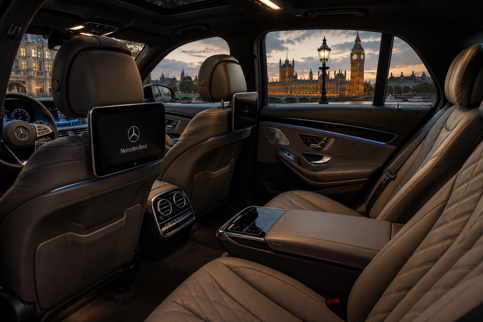 Luxury private chauffeur London