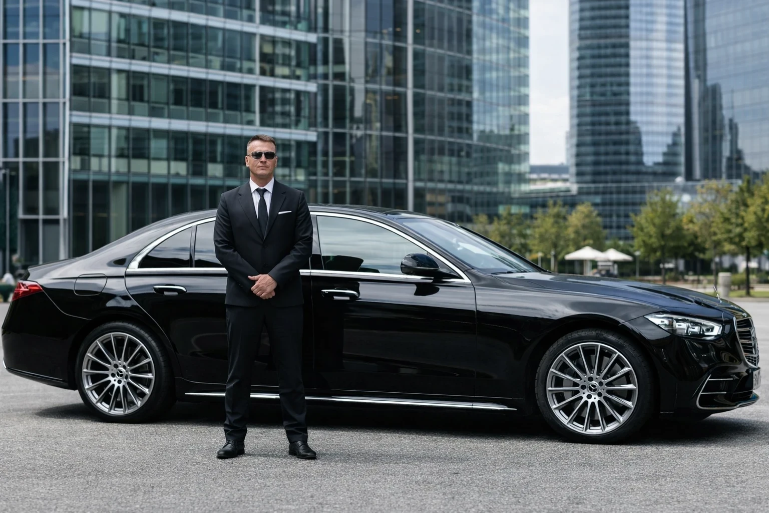VIP chauffeur service in London