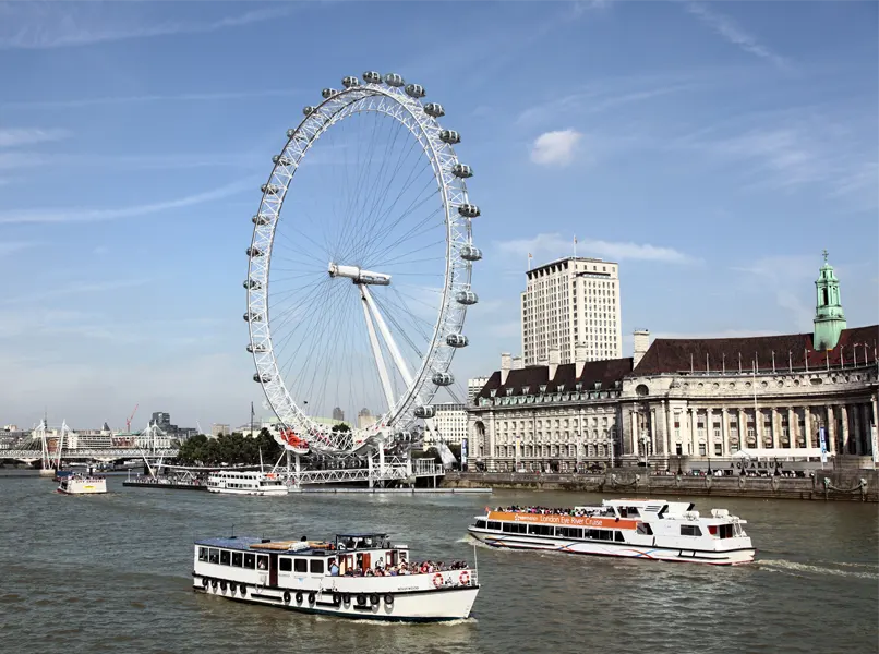 River Thames and London Eye Luxury Travel