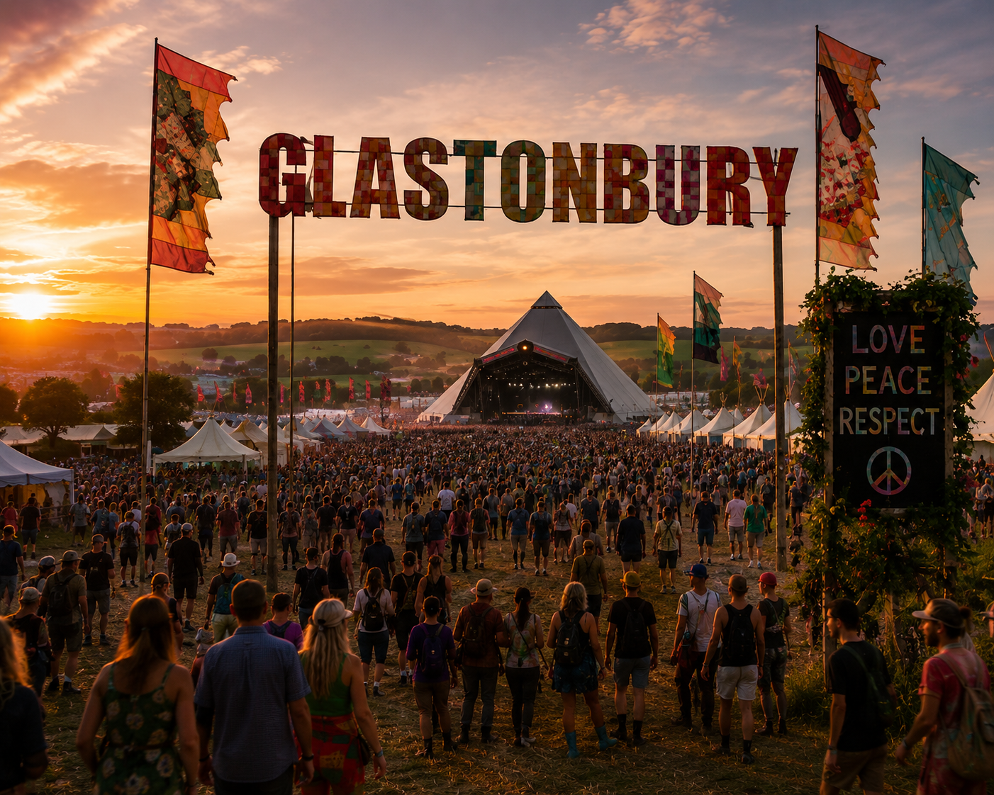 Premium Chauffeur Service for Glastonbury Festival
