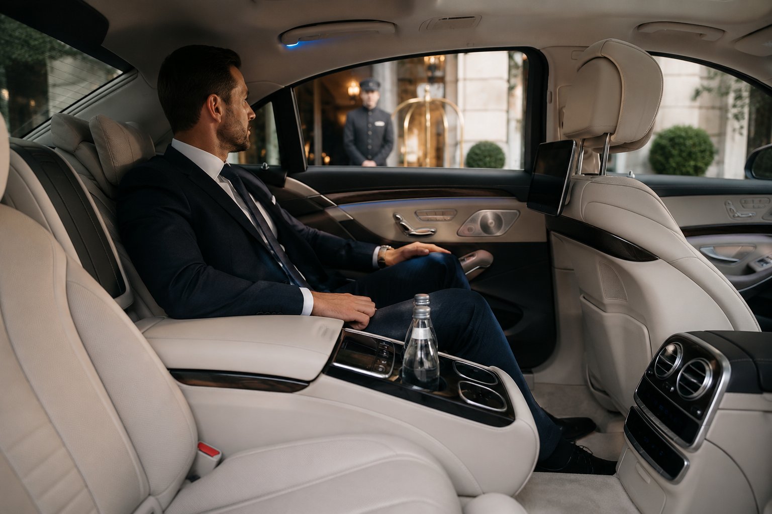 VIP Event Transport High Specification Rear Cabin Interior Offering First Class Privacy And Quiet Comfort