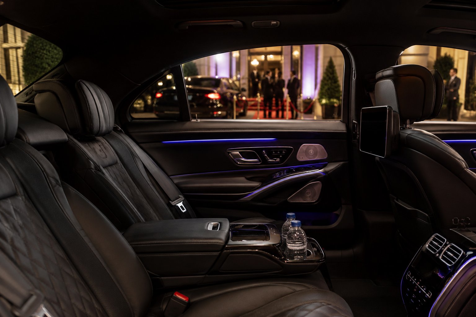 Event Chauffeur Westminster Executive Interior Cabin