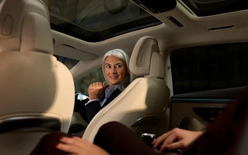 Monthly Executive Driver High End Tailored Rear Cabin Interior Offering Exceptional Restful Luxury