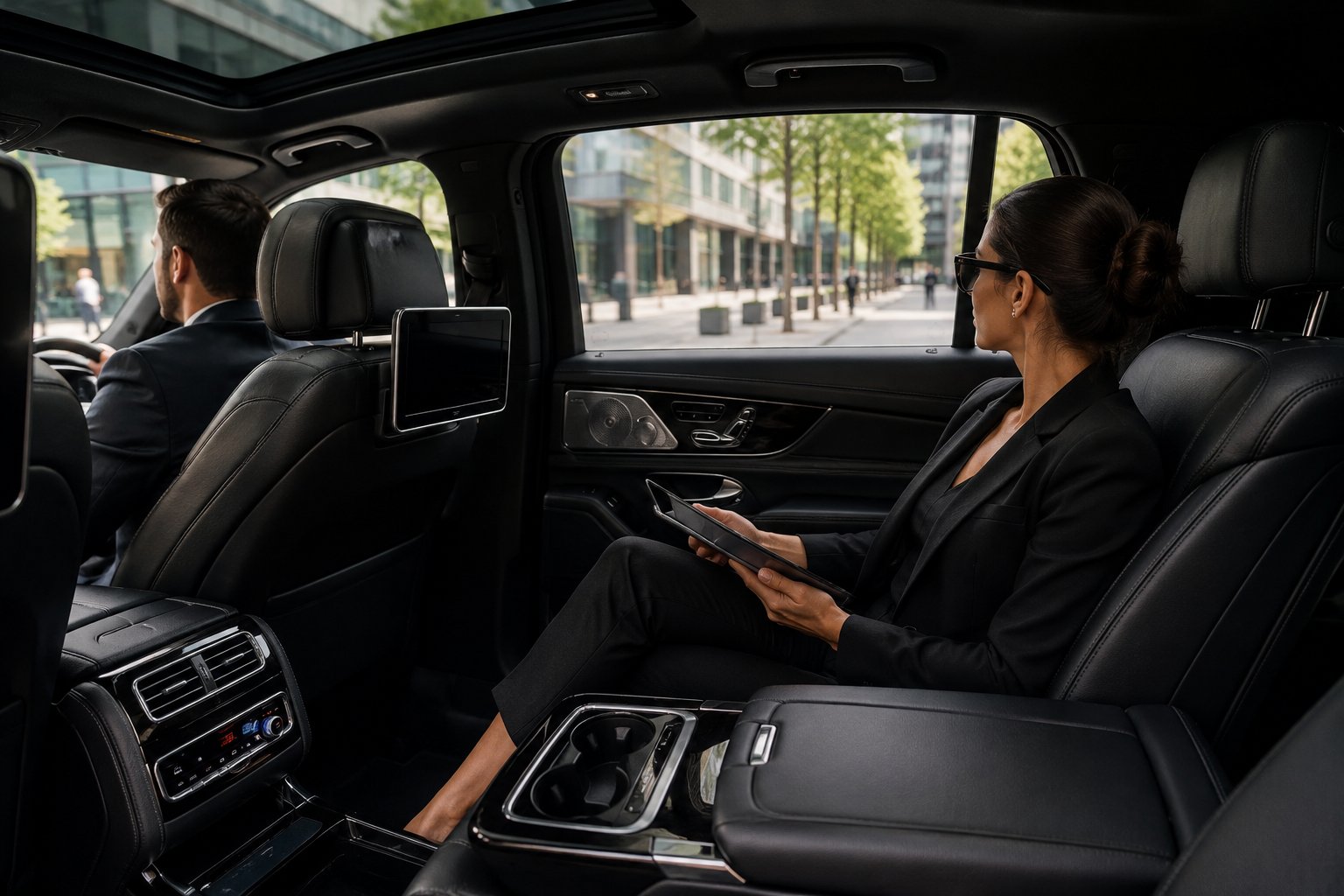Executive Roadshow Transport High End Tailored Rear Cabin Interior Offering Exceptional Restful Luxury