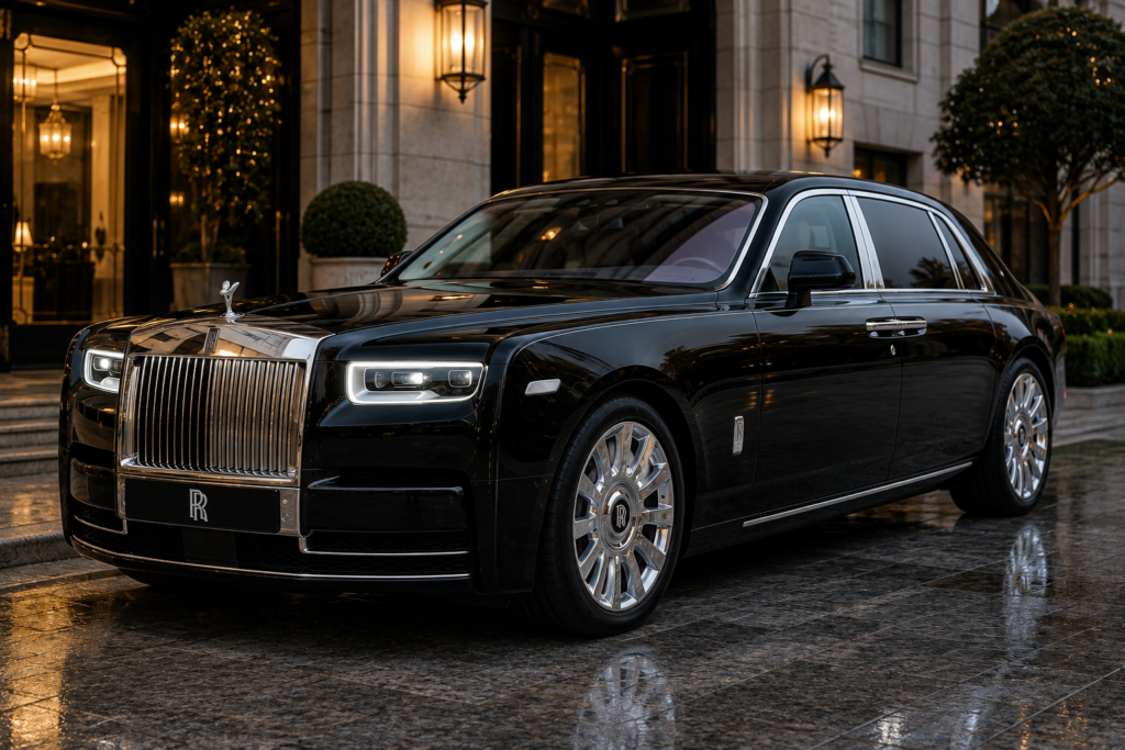 Book with us for Rolls-Royce chauffeur hire in London