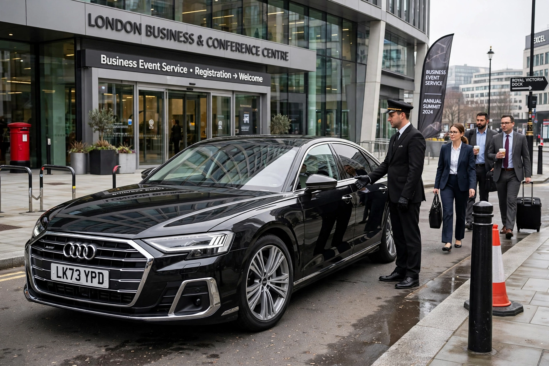 Old Spitalfields Market Chauffeur Service Highlighting Luxury Interior Excellence