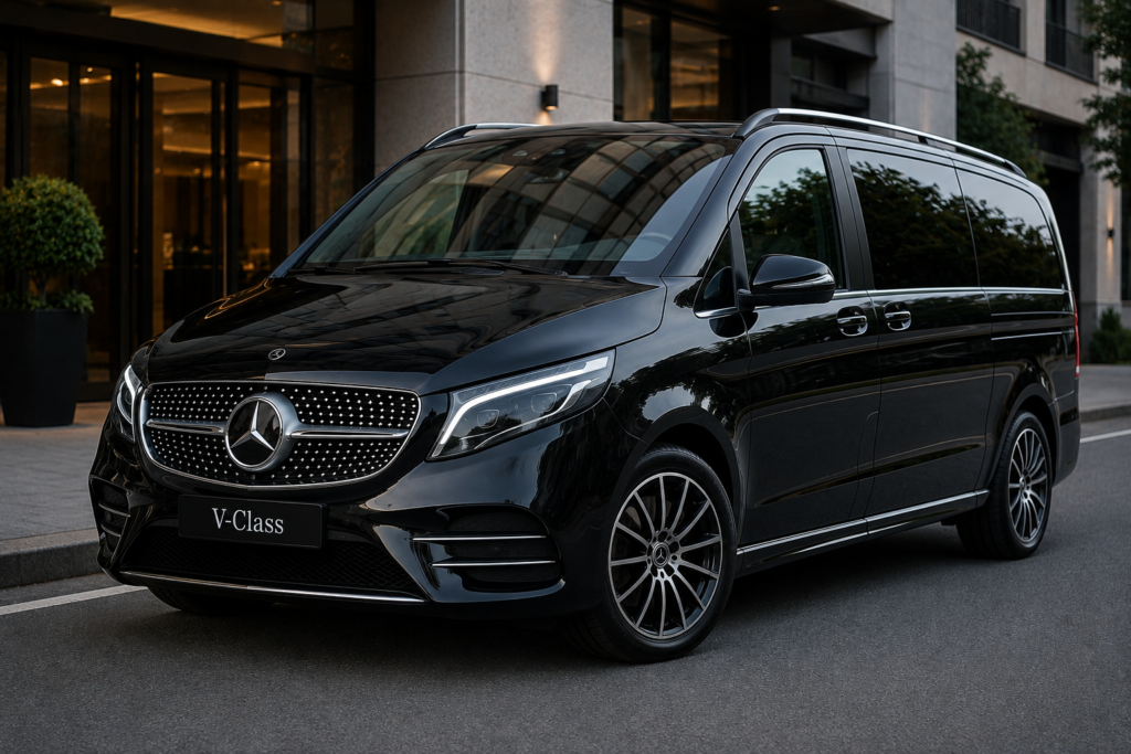 Book with us for Mercedes V-Class hire