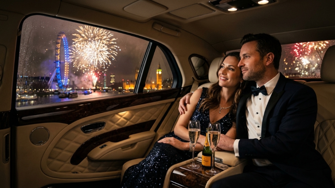London New Year's Eve Chauffeur Service Executive Fleet Ready for Holiday Transport